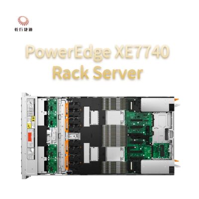 PowerEdge XE7740 Rackserver met 64-core Intel Xeon voor AI-acceleratie en 1,5 TB GPU-geheugen