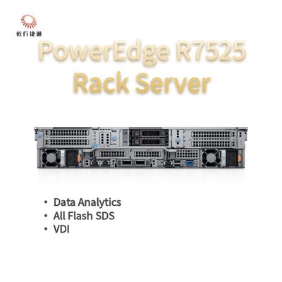 PowerEdge R7525 2U Rack Server, Opslagserver Verkoop, 2u server rack exporteur