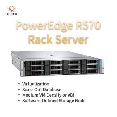 Dell PowerEdge R570 Rack Server with 144 Cores 384 TB Storage and Energy Efficient Design