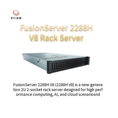 Rackmount Server voor Data Center FusionServer 2288H V8 2U 2 Socket Server