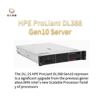 Toekomstbestendige enterprise IT-server HPE DL388 Gen10 Rack Server