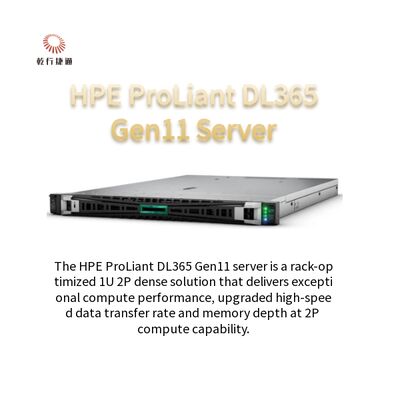 HPE ProLiant DL365 Gen11 server 1U 2P densesolution Schaalbare server voor groeiende bedrijven