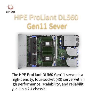 Revolutioneer het datacenter HPE ProLiant DL560 Gen11 Animatie Video Ultieme snelheid en schaalbare server