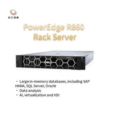 PowerEdge R860 Rack Server Intel Xeon Processor 2u Server Rack Leveranciers