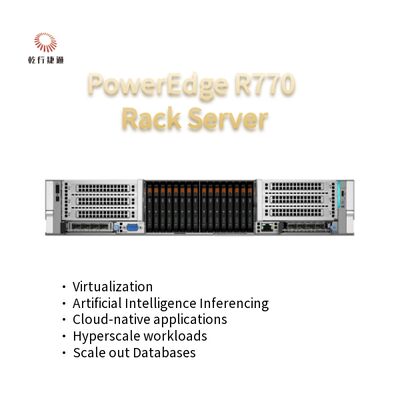 PowerEdge R770 2U dual-socket rackserver met Intel Xeon 6 processors
