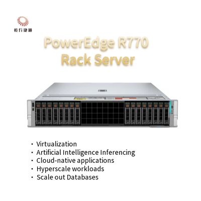 PowerEdge R770 2U dual-socket rackserver met Intel Xeon 6 processors
