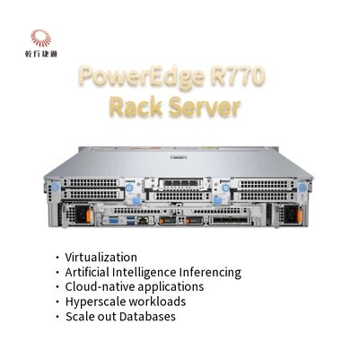 PowerEdge R770 2U dual-socket rackserver met Intel Xeon 6 processors