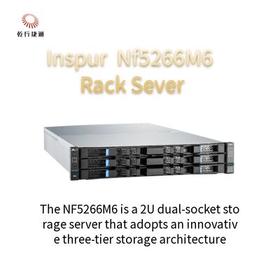 Wereldwijde snelle verzending Server Inspur Server Rack NF5266 M6 2U Server 8368CPU