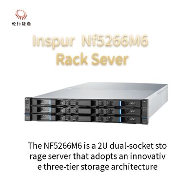 Wereldwijde snelle verzending Server Inspur Server Rack NF5266 M6 2U Server 8368CPU