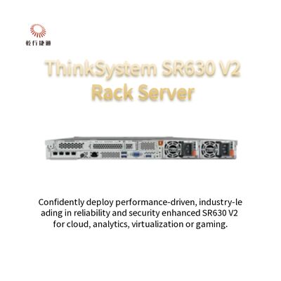Brand New Lenovos Thinksystem SR630 V2 SR630V2 1U Rack Server
