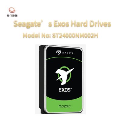 Seagate Exos Enterprise Hard Drives EXOS 24TB Model No: ST24000NM002H
