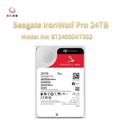 Seagate IronWolf Pro 24TB Model nr.: ST24000NT002