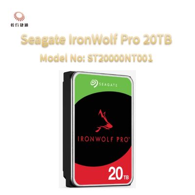 Seagate IronWolf Pro 20TB Model No: ST20000NT001