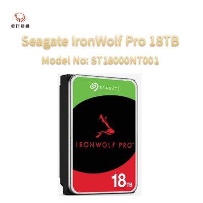 Seagate IronWolf Pro 18TB Modelnummer: ST18000NT001