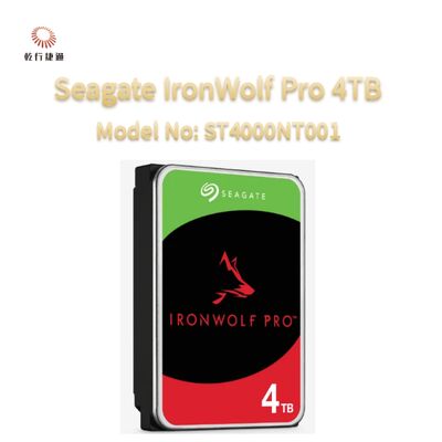 Seagate Ironwolf Pro 4TB Model No: ST4000NT001