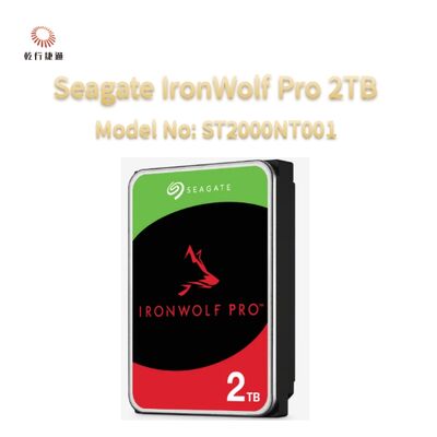 Seagate Ironwolf Pro 2TB Modelnummer: ST2000NT001