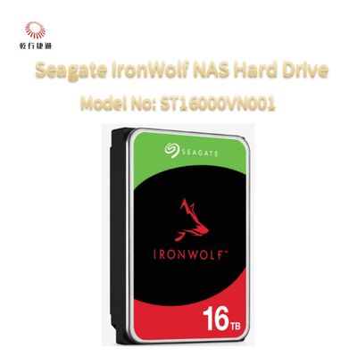 Seagate IronWolf® Network-Attached Storage (NAS) harde schijf model nr.: ST16000VN001