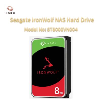 Seagate IronWolf® Network-Attached Storage (NAS) Harde Schijf Modelnr: ST8000VN004