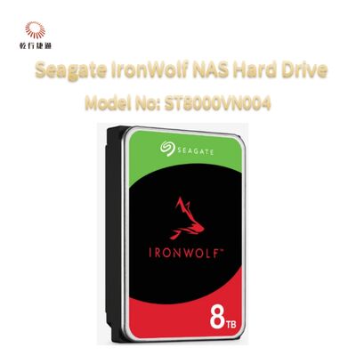 Seagate IronWolf® Network-Attached Storage (NAS) Harde Schijf Modelnr: ST8000VN004