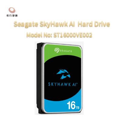 Seagate SkyHawk AI Video Hard Drive Model nr. ST16000VE002