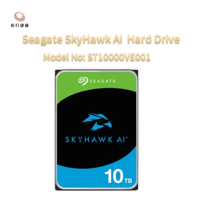 Seagate SkyHawk AI Videoharddisk Model No: ST10000VE001