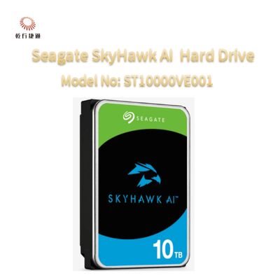 Seagate SkyHawk AI Videoharddisk Model No: ST10000VE001