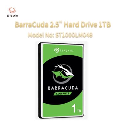 Seagate BarraCuda ST1000LM048 1TB 2,5" SATA 6Gb/s 5400RPM 128MB Interne laptop harde schijf HDD 7mm