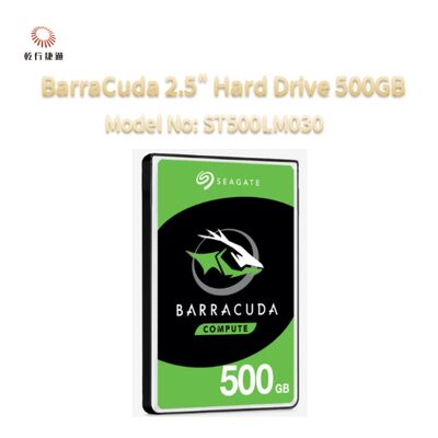 Seagate BarraCuda 2,5" harde schijf 500GB Model nr: ST500LM030