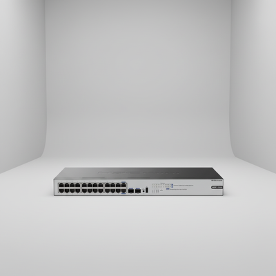 H3C Mini S1226FX 10G Uplink-schakelaar Energiebesparende groene schakelaar
