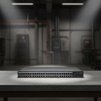 H3C S1248 Full Gigabit Ethernet Switch 48 10/100/1000Mbps automatisch onderhandelen RJ45-poorten