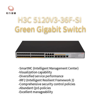 H3C S5120V3-SI Groene Intelligente Gigabit Ethernet Switch 5120V3-36F-SI