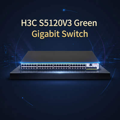 H3C S5120V3-SI Groene Intelligente Gigabit Ethernet Switch S5120V3-52P-PWR-LI