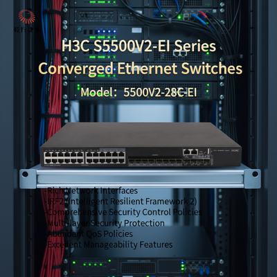 H3C S5500V2-EI-serie S5500V2-28C-EI High-performance converged Ethernet-switches