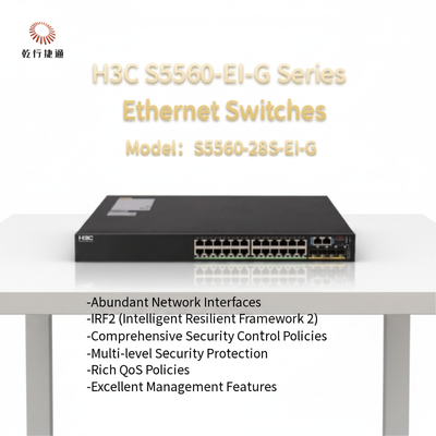 H3C S5560-EI-G-serie S5560-28S-EI-G krachtige Ethernet-switches