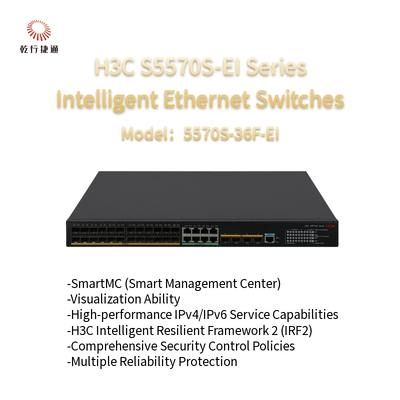 H3C S5570S-EI-serie 5570S-36F-EI Intelligente Ethernet-switches met hoge prestaties