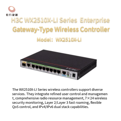 H3C WX2510X-LI-serie Nieuwe generatie Enterprise Gateway-type draadloze controller
