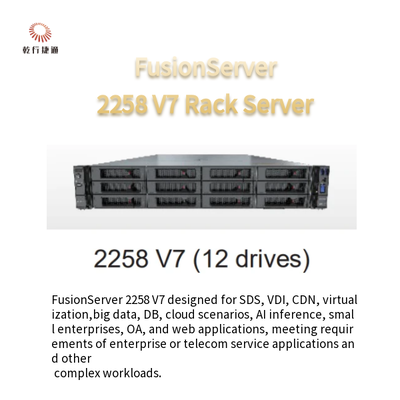 FusionServer 2258 V7 Rackserver 8 schijven 12 schijven 16 schijven 24 schijven