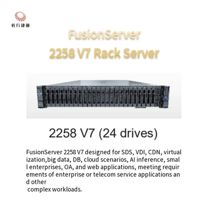 FusionServer 2258 V7 Rackserver 8 schijven 12 schijven 16 schijven 24 schijven