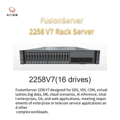 FusionServer 2258 V7 Rackserver 8 schijven 12 schijven 16 schijven 24 schijven
