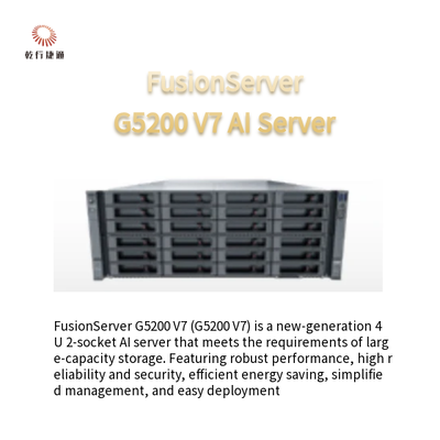 FusionServer G5200 V7 4U AI-server1 of 2 x 4e/5e generatie Intel Xeon schaalbare processors