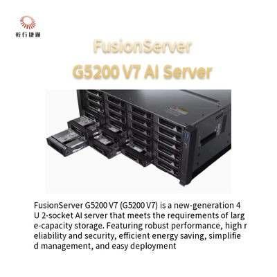 FusionServer G5200 V7 4U AI-server1 of 2 x 4e/5e generatie Intel Xeon schaalbare processors
