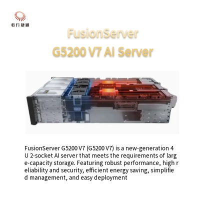 FusionServer G5200 V7 4U AI-server1 of 2 x 4e/5e generatie Intel Xeon schaalbare processors
