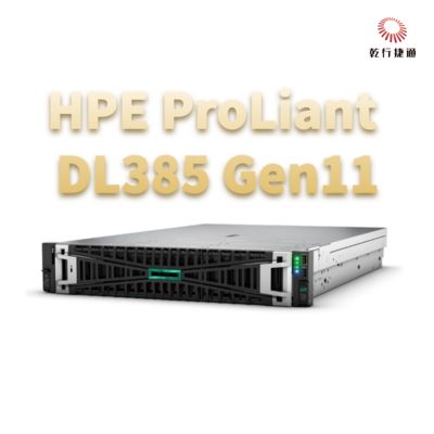 HPE ProLiant DL385 Gen11 De veilige en krachtige rack opslagserver voor digitale transformatie