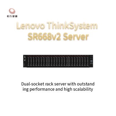 ThinkServer SR668 V2 2U dual-socket server met Intel 10e generatie Core processor
