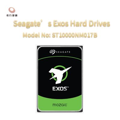 Seagate Exos Enterprise harde schijven EXOS 10TB Model nr.: ST10000NM017B